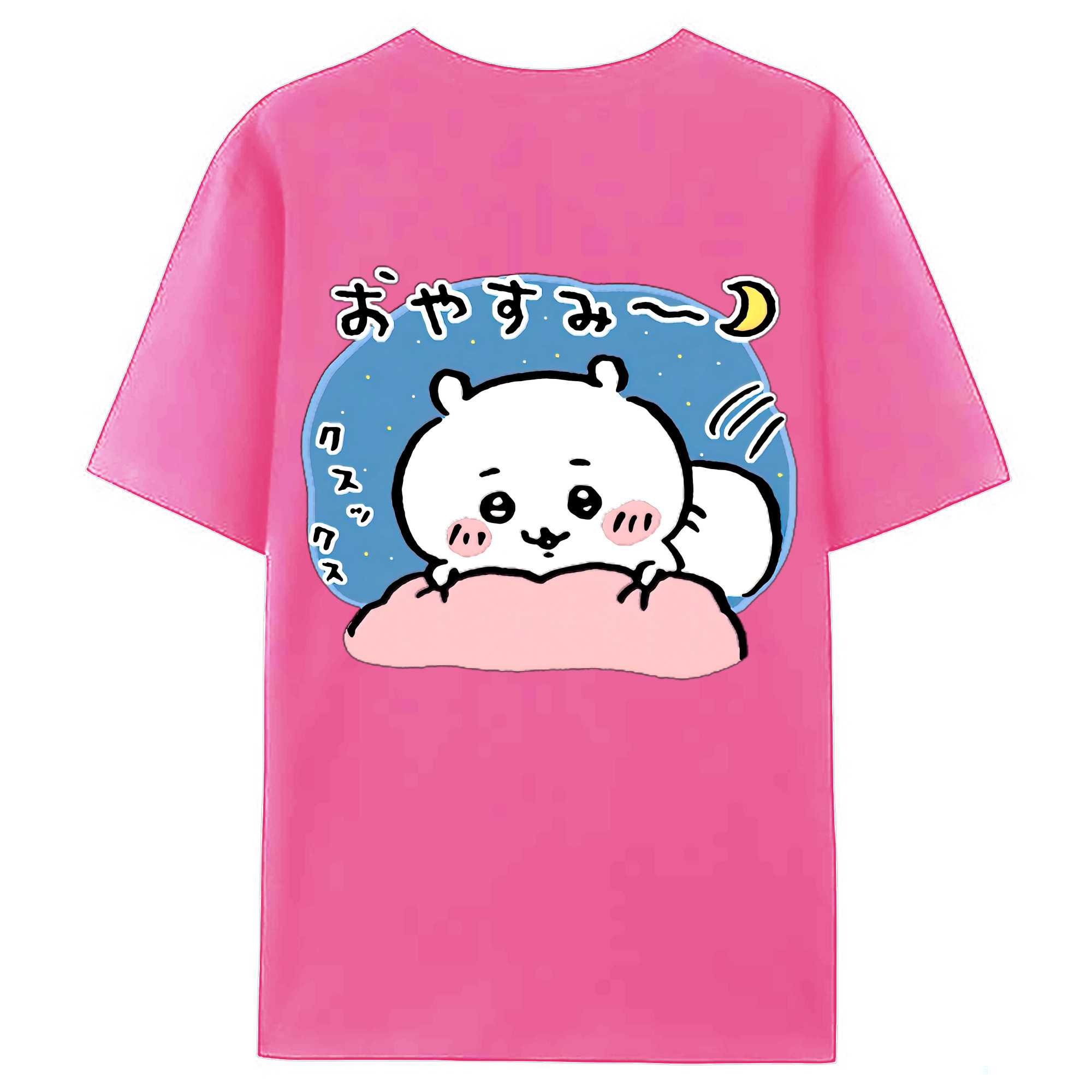（画像用） ちいかわ ちいかわ Chii-kawa chiikawa レディース半袖Tシャツ(バックプリント)